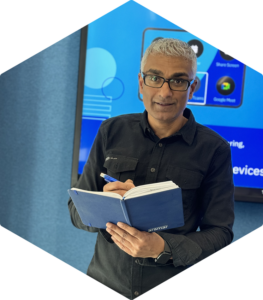 shaf rahman holidng a. notebook